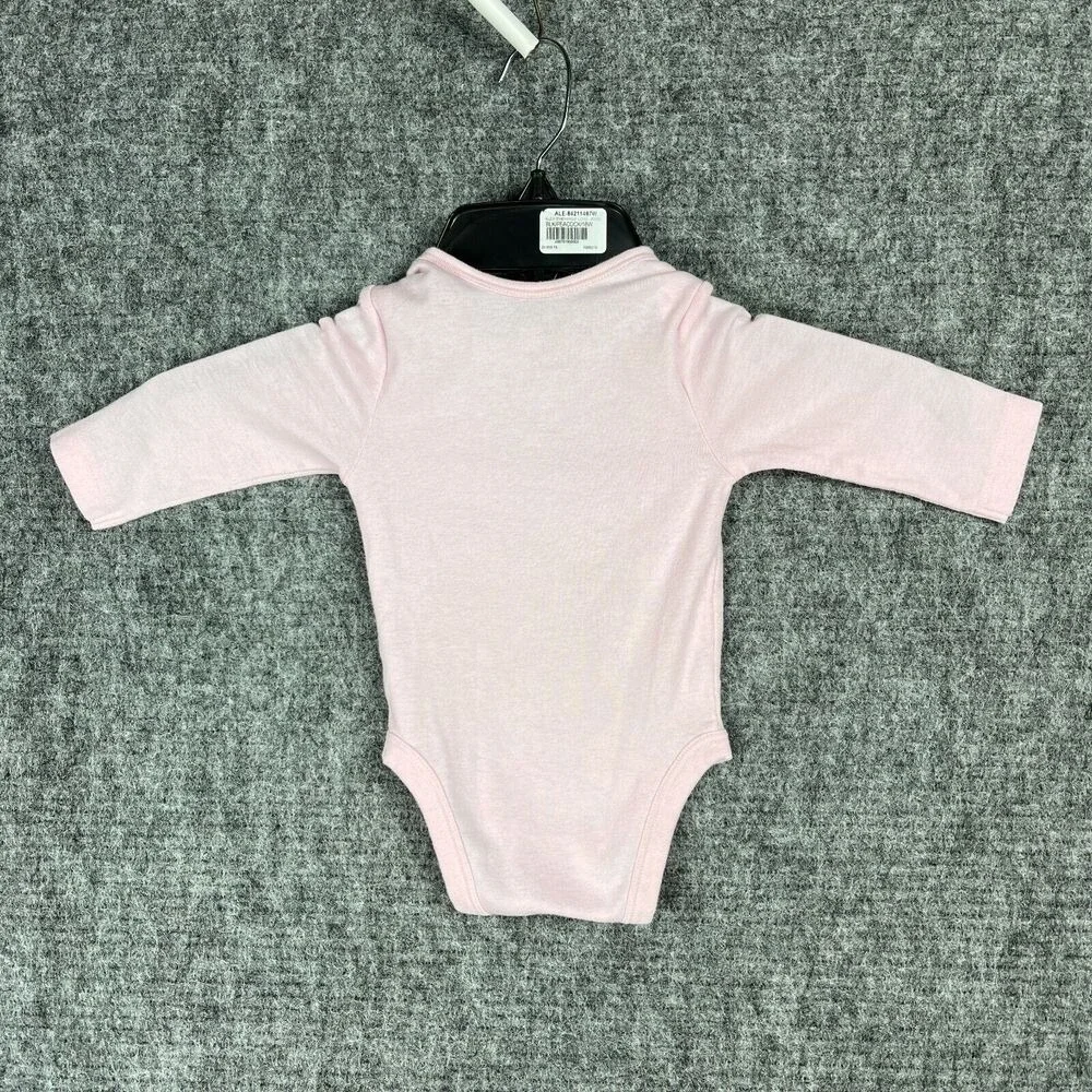 Minnie‎ Mouse Baby 6M Disney Bodysuit One Piece Jumping Beans Child Pink Softest